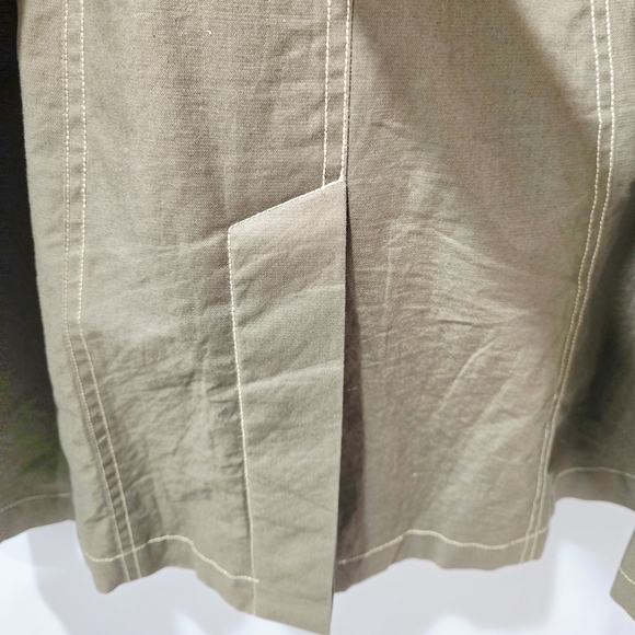 J & K Jeeker Women's Belted Trench Coat Size M - Picture 10 of 14